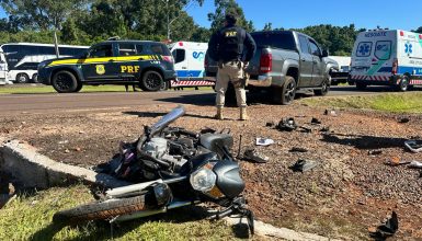 Imagem referente a Motorista de caminhonete ficou em estado de choque após acidente com morte, diz PRF