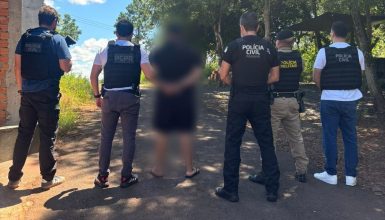 Imagem referente a Chefe do tráfico de Quedas do Iguaçu é capturado após fuga entre três cidades