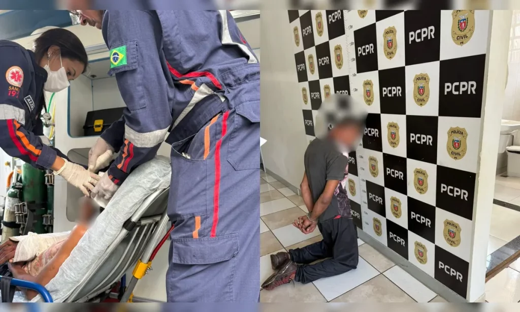 Marido monstro: Mulher foge após tortura com espeto e cola quente Marido monstro: Mulher foge após tortura com espeto e cola quente
