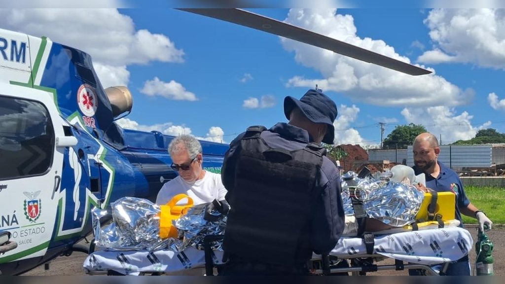 Sogro leva tiro do genro em briga antiga e é levado de helicóptero ao hospital Sogro leva tiro do genro em briga antiga e é levado de helicóptero ao hospital