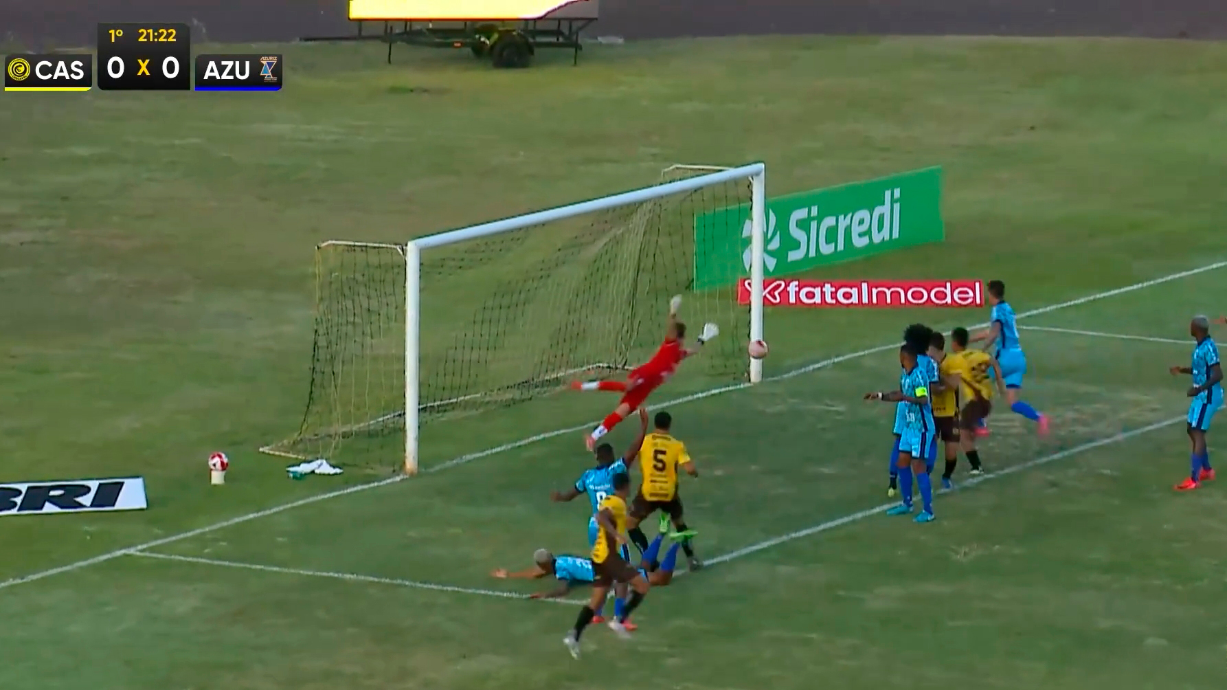 Assista aos melhores momentos do empate na estreia do FC Cascavel diante do Azuriz no Paranaense 2026