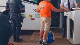 Morador de rua acusado de ameaças é acompanhado pela GM até a rodoviária e deixa Cascavel