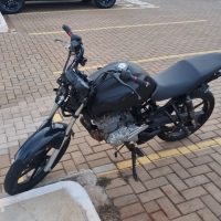 Imagem referente a Motocicleta usada em assalto por adolescentes tem alerta de furto em Cascavel