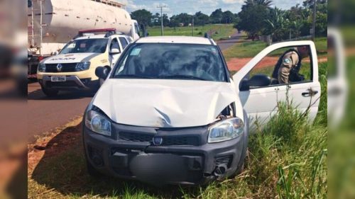 PM recupera Fiat Strada furtada em Iporã e prende suspeito em Pérola