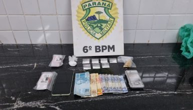 Imagem referente a Jovem é detida com drogas no Conjunto Abelha