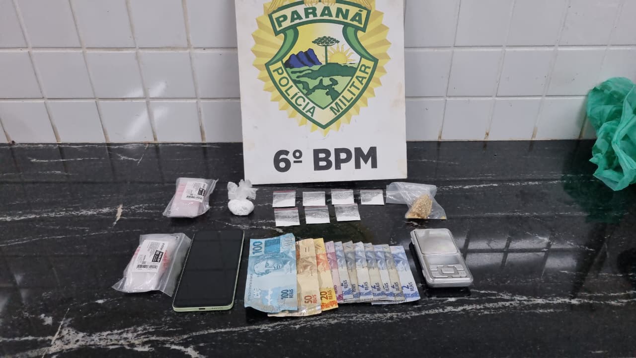 Jovem é detida com drogas no Conjunto Abelha Imagem referente a Jovem é detida com drogas no Conjunto Abelha