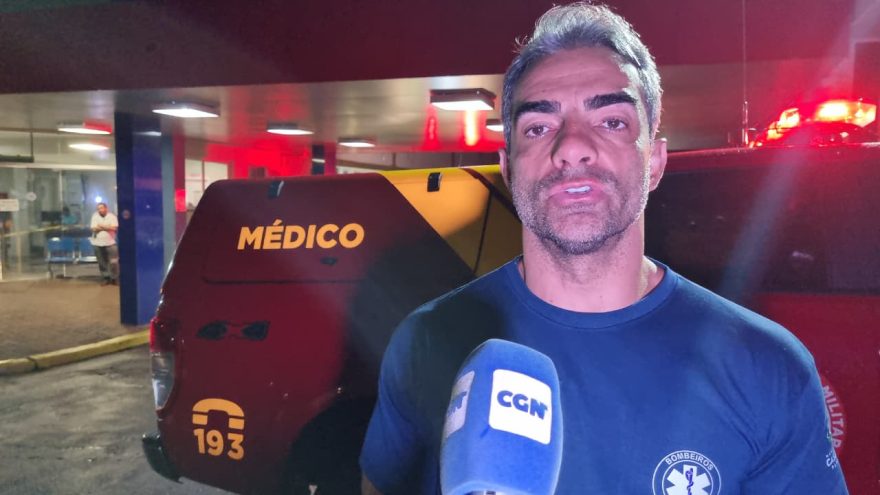 Médico detalha estado de saúde do motociclista que colidiu contra poste no Jardim Mantovani