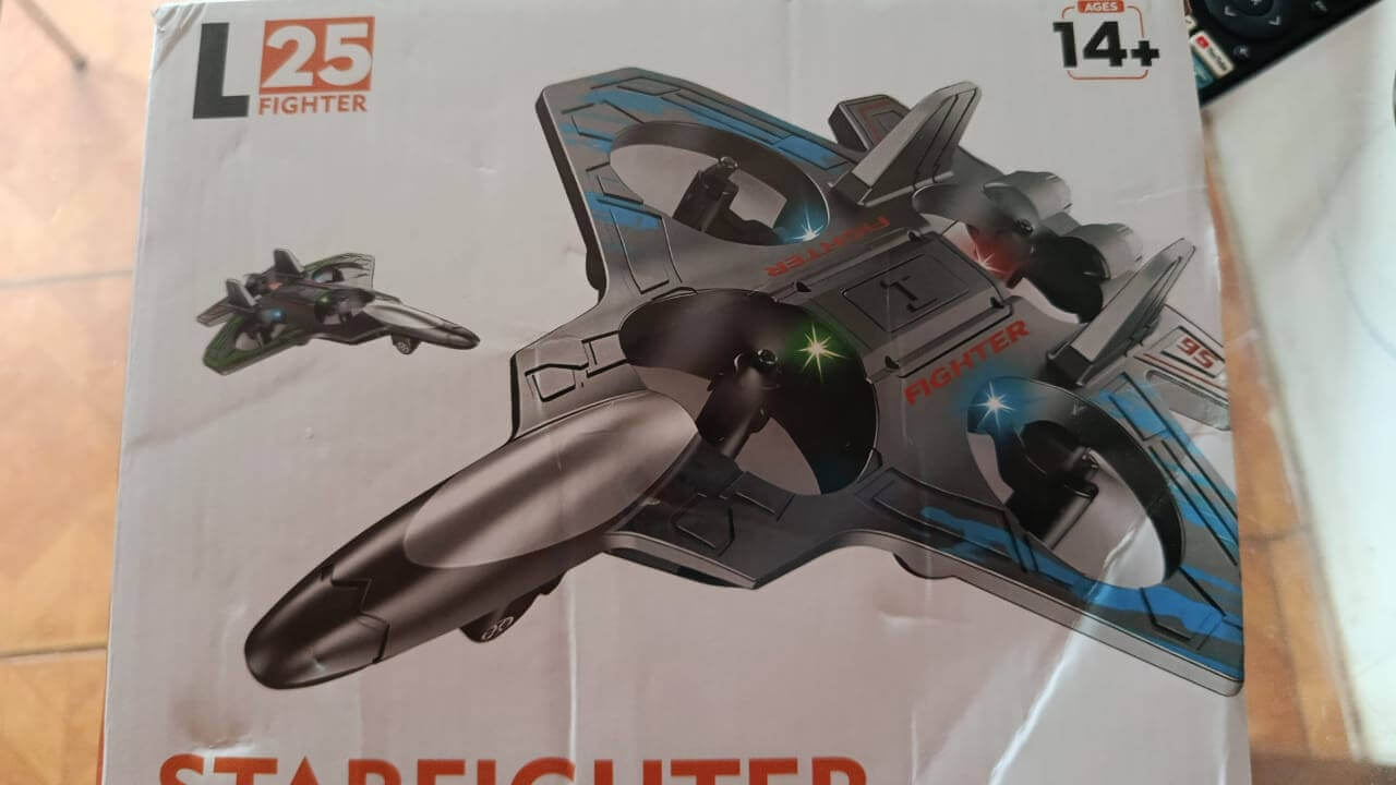 Foi perdido avião de brinquedo no bairro Tarumã