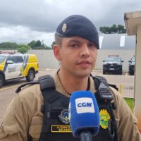 Imagem referente a Tenente detalha prisão de homem armado após denúncia de disparos na região da FAG