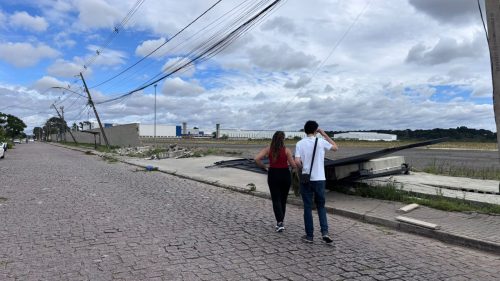 Simepar avalia nível do tornado que atingiu São José dos Pinhais sábado