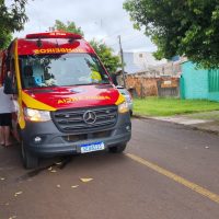 Imagem referente a Acidente doméstico deixa mulher com luxação na perna no Bairro Brasília