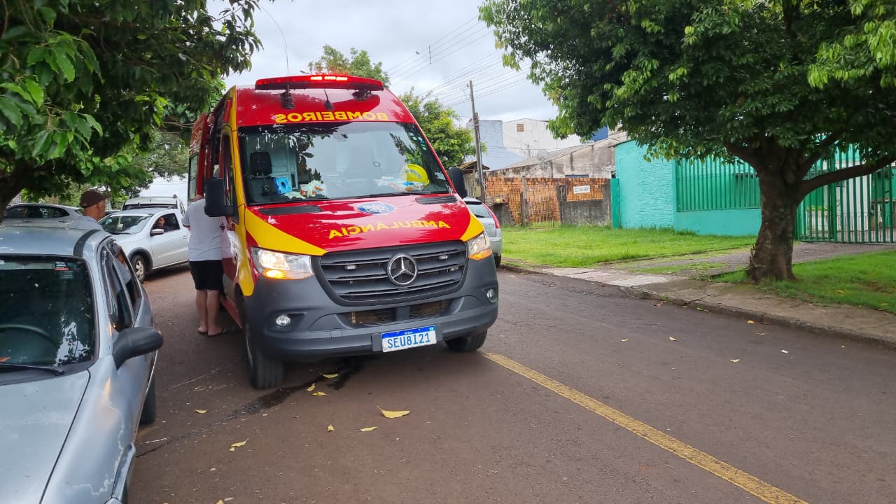 Acidente doméstico deixa mulher com luxação na perna no Bairro Brasília