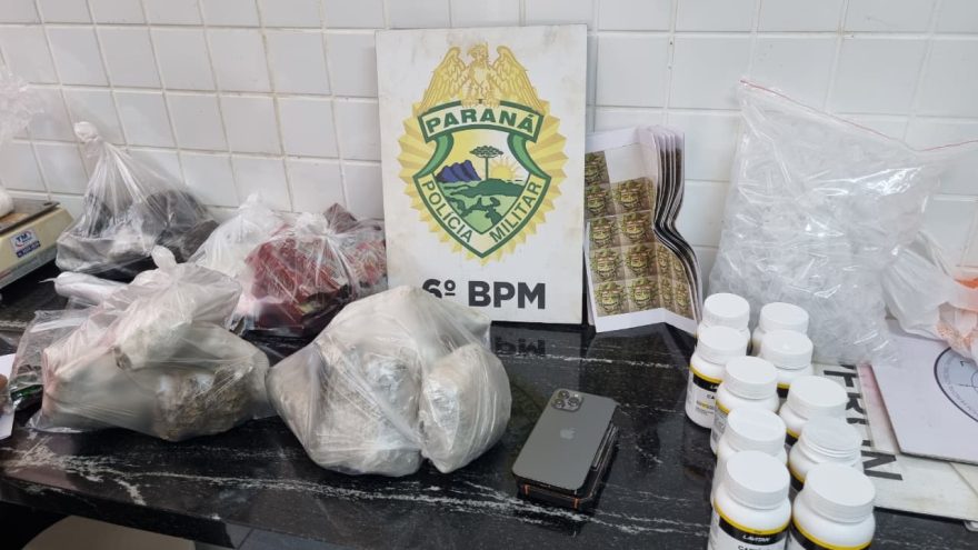 Após apreensão de cocaína ontem, ROTAM realiza novas buscas e encontra mais drogas em Cascavel