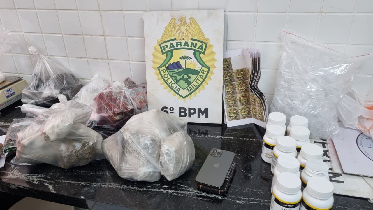 Após apreensão de cocaína ontem, ROTAM realiza novas buscas e encontra mais drogas em Cascavel