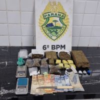 Imagem referente a Rocam estoura boca no Universitário e avó de suspeito é levada para depor na Delegacia