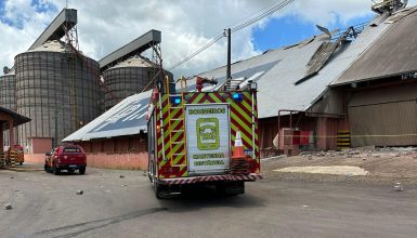 Imagem referente a Empresa no 14 de Novembro é evacuada após explosão