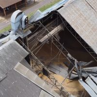 Funcionário que se feriu durante explosão em armazém de grãos na I.Riedi já teve alta e está bem Imagem referente a Funcionário que se feriu durante explosão em armazém de grãos na I.Riedi já teve alta e está bem