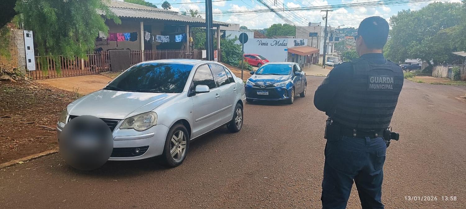 Polo tomado em assalto na Rua Uruguai é recuperado pela GM