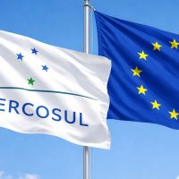 Imagem referente a Brasil e Portugal querem acelerar acordo Mercosul-União Europeia