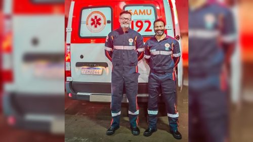 Equipe do Samu realiza parto dentro de ambulância na BR-277 Equipe do Samu realiza parto dentro de ambulância na BR-277