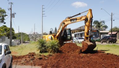 Imagem referente a Prefeitura de Cascavel começa obras de asfalto no Interlagos e no Brasmadeira