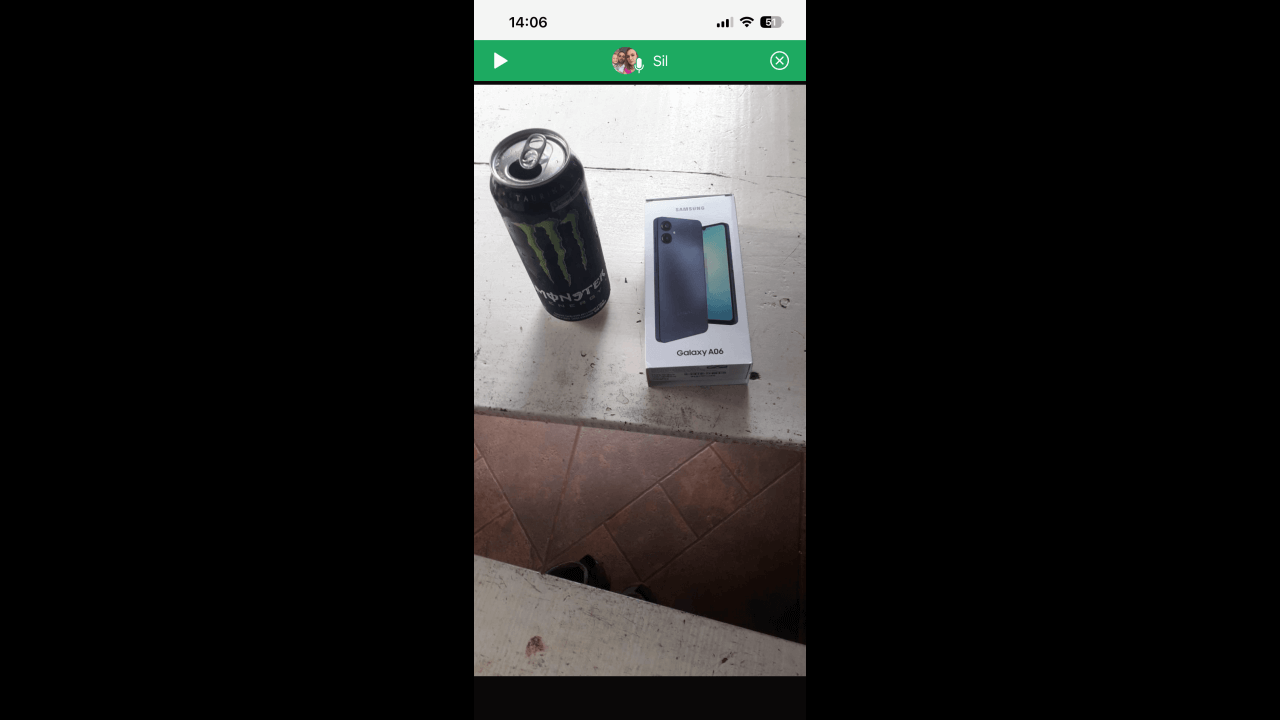Foi perdido celular da marca Samsung no bairro Centro