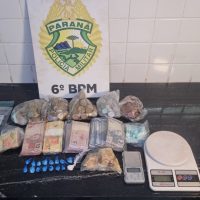 Imagem referente a Confira o resultado da ação policial contra o tráfico de drogas no Bairro Santa Felicidade