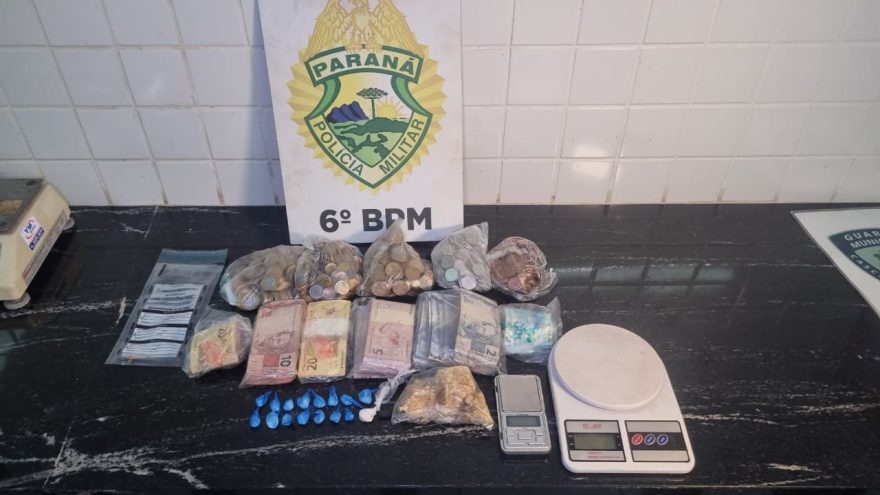 Confira o resultado da ação policial contra o tráfico de drogas no Bairro Santa Felicidade