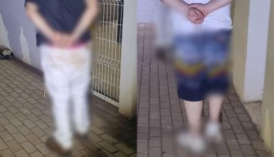 Imagem referente a Trio é encaminhado a Delegacia de Cascavel após ataque a tiros contra caminhão que transportava carne pela BR-277