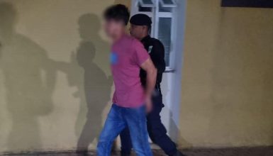 Imagem referente a Após agredir a esposa e ferir um bebê de dois meses, Homem é detido no Distrito de São João d'Oeste