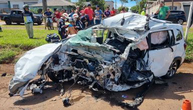 Imagem referente a Motorista morto em acidente na BR-277 em Santa Tereza do Oeste é identificado
