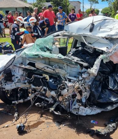 Imagem referente a Motorista morto em acidente na BR-277 em Santa Tereza do Oeste é identificado