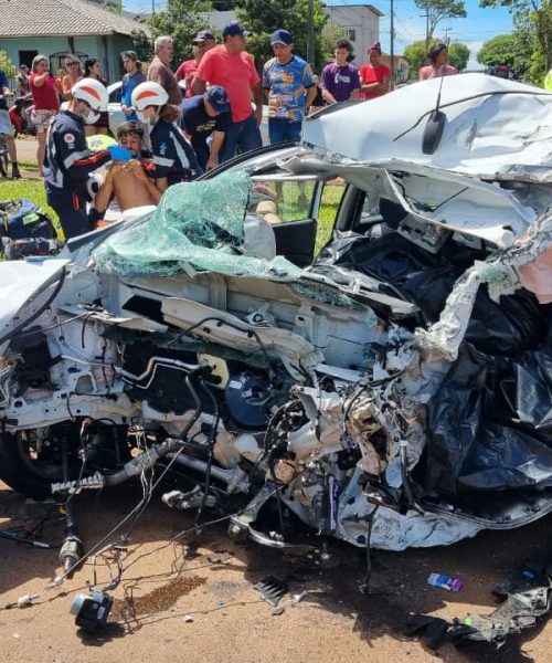 Imagem referente a Motorista morto em acidente na BR-277 em Santa Tereza do Oeste é identificado