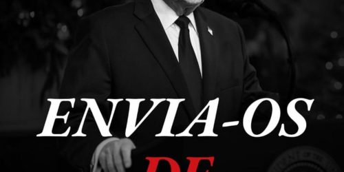 Perfil do governo dos EUA em português faz post ameaçando imigrantes Imagem referente a Perfil do governo dos EUA em português faz post ameaçando imigrantes