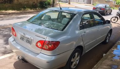 Imagem referente a Corolla furtado em Quedas do Iguaçu é recuperado em Cascavel