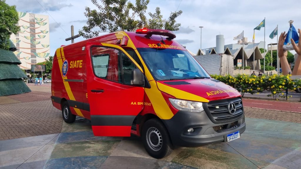 Colisão entre patinetes mobiliza Siate na Avenida Brasil em Cascavel