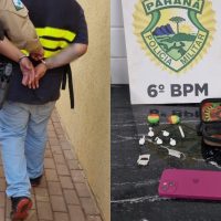 Imagem referente a Ação do GOTran flagra motociclista em 'delivery' de drogas no Esmeralda
