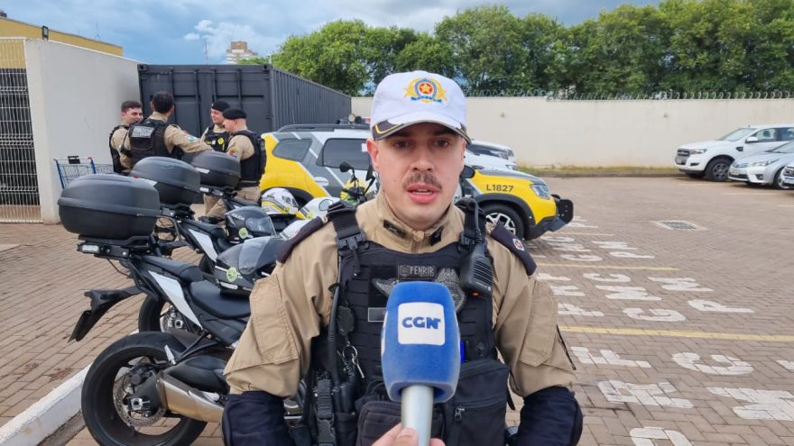 Tenente detalha ação policial contra “delivery” de drogas na Região Oeste