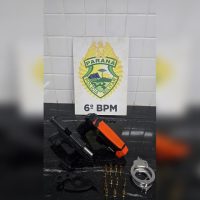 Imagem referente a Segurança detida em bar onde confusão terminou com disparo de arma de fogo seria Guarda Civil Patrimonial, diz PM