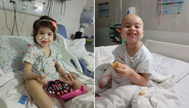 Imagem referente a Família lança Vakinha para ajudar a pequena Eloáh a vencer a Leucemia; veja como colaborar