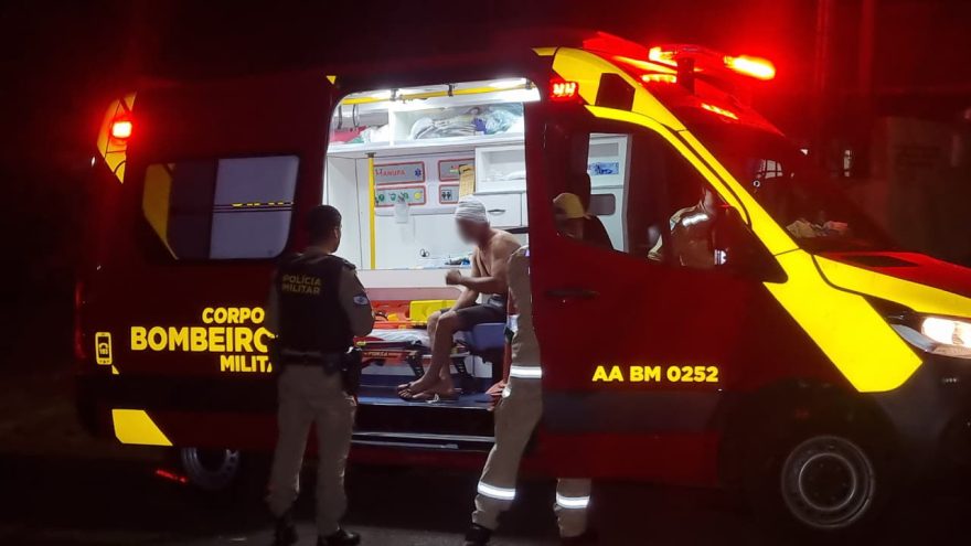 Homem é agredido com pauladas na cabeça no bairro Santa Felicidade, em Cascavel