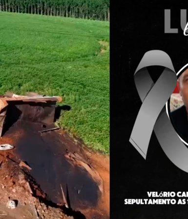 Imagem referente a Motorista morto em acidente na PR-180 é velado na Capela Master da ACESC em Cascavel