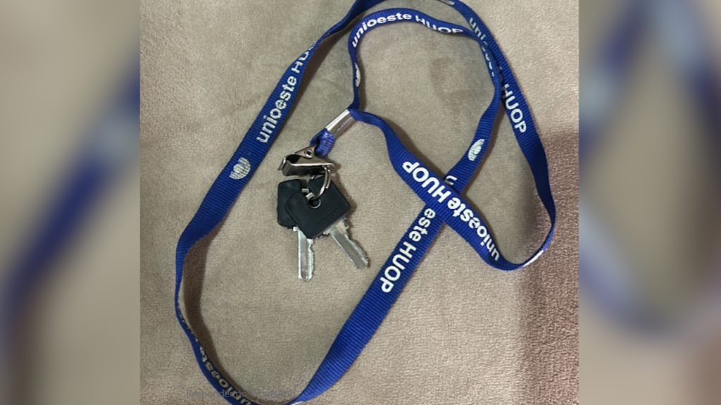 Cordão do HUOP com chaves é encontrado no Veneza