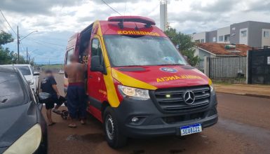 Imagem referente a Adolescente é socorrido pelo Siate após cair de bicicleta no Conjunto Riviera