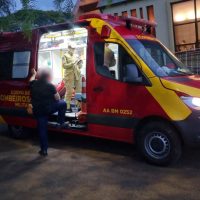 Imagem referente a A caminho da missa, idosa sofre queda, fica ferida e é socorrida pelo Siate no Pioneiros Catarinenses