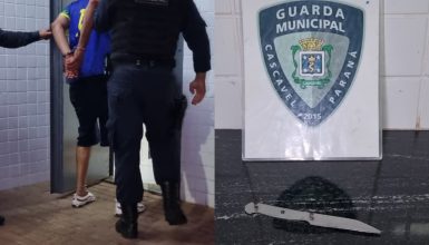 Imagem referente a Em posse de faca, rapaz alterado invade igreja durante culto em Cascavel
