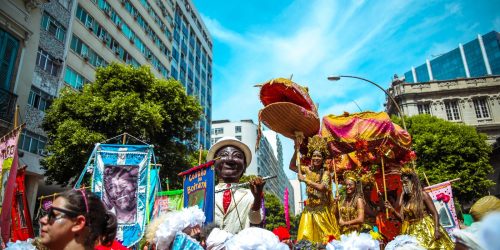 Rio: Cordão do Boitatá estreia no circuito dos megablocos do carnaval Imagem referente a Rio: Cordão do Boitatá estreia no circuito dos megablocos do carnaval
