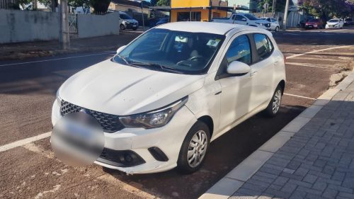 Motociclista fica ferida em acidente de trânsito no Centro Motociclista fica ferida em acidente de trânsito no Centro
