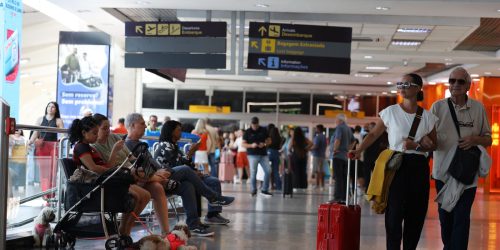 Número de passageiros em aeroportos teve aumento de 9,4% em 2025 Imagem referente a Número de passageiros em aeroportos teve aumento de 9,4% em 2025