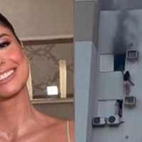 Imagem referente a Vítima de incêndio que salvou mãe e primo recebe alta hospitalar